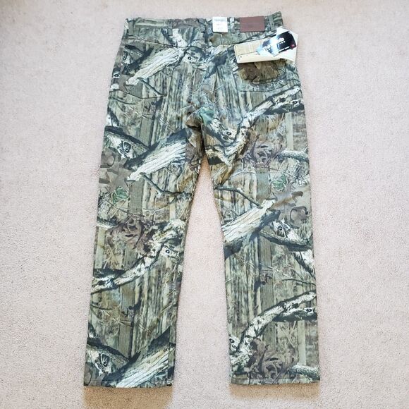 VTG Y2K Wrangler Mossy Oak Thinsulate 38x30 Insulated Woodland Camouflage Pants - Picture 5 of 12